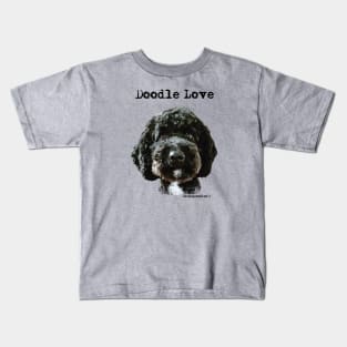 Doodle Dog Love Kids T-Shirt